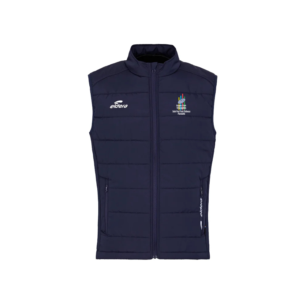 Bodywarmer ACARREAUX marine avec logo